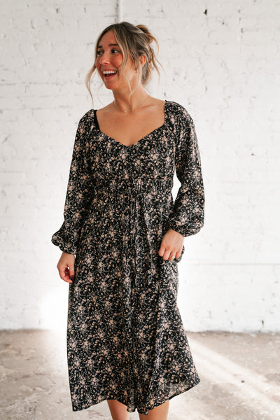 Meet Me At Moonlight Midi Dress