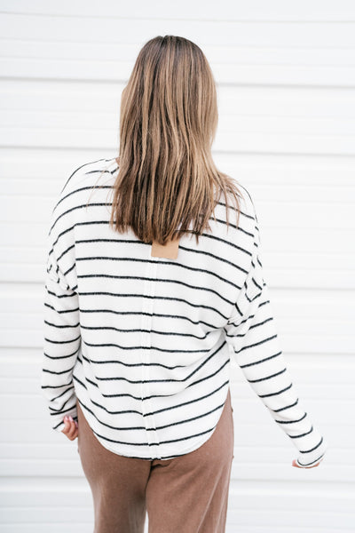 Don't Blink Striped Top