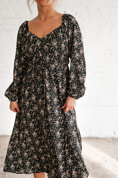 Meet Me At Moonlight Midi Dress