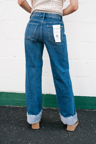 Risen Brielle High Rise Wide Leg Jean