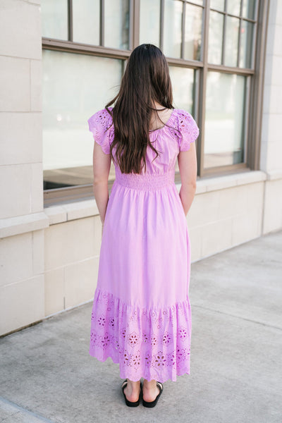 Spring Brunch Lavender Dress
