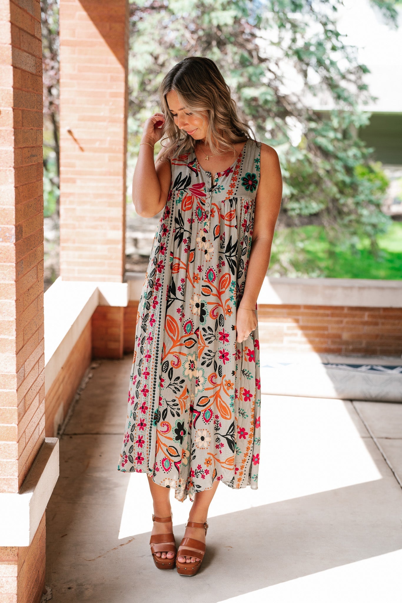 [PREORDER!] Peace And Love Floral Jumpsuit