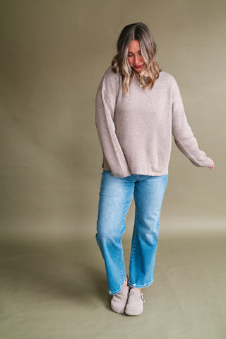 First Thing Long Sleeve Knit Sweater