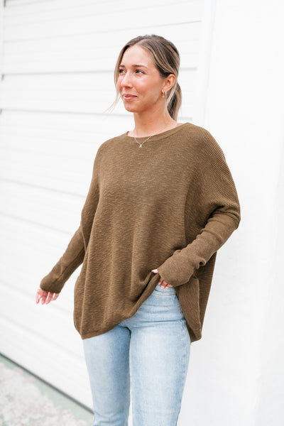 It's Fall Time Oversized Top