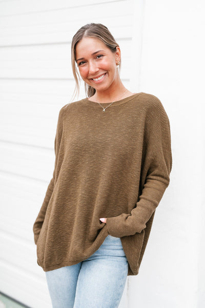 It's Fall Time Oversized Top