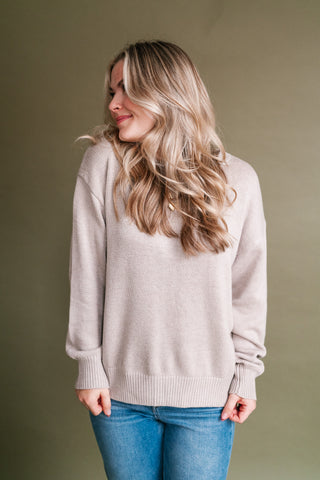 True Story Long Sleeve Knit Sweater