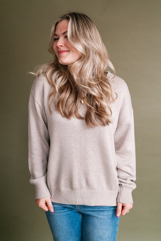True Story Long Sleeve Knit Sweater