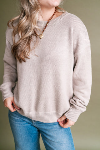 True Story Long Sleeve Knit Sweater