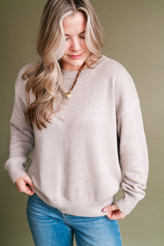 True Story Long Sleeve Knit Sweater