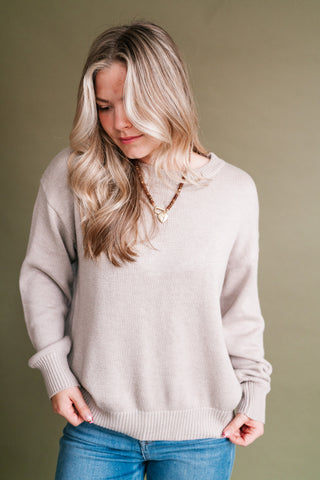 True Story Long Sleeve Knit Sweater