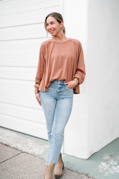 Koralyn Mineral Wash Top
