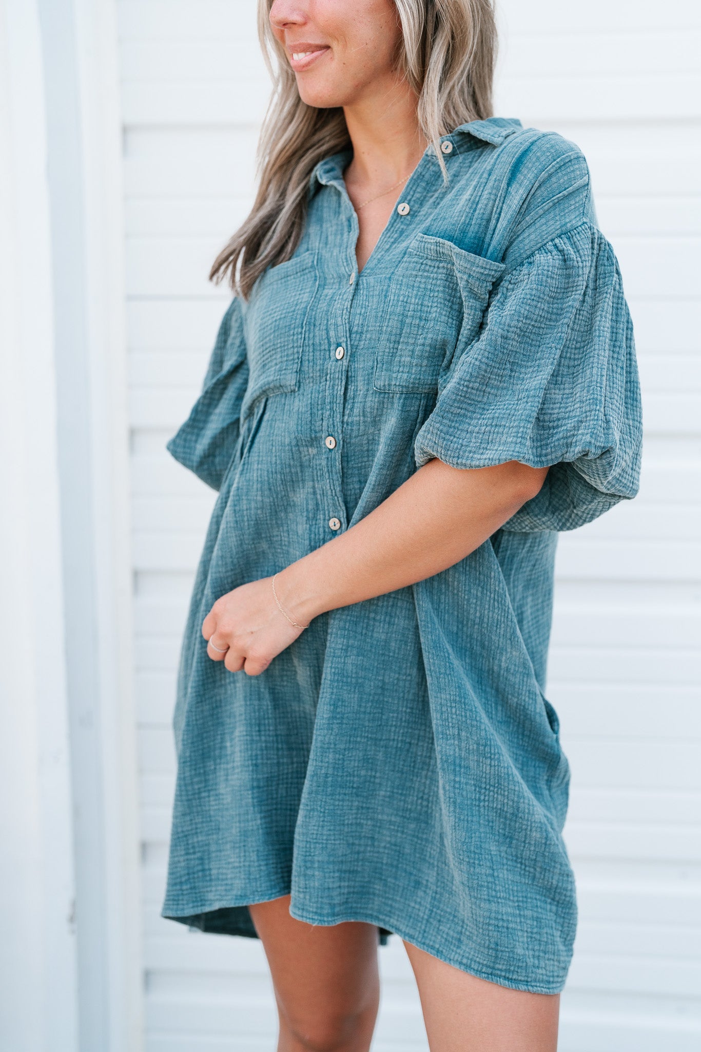 Sasha Puff Sleeve Dress