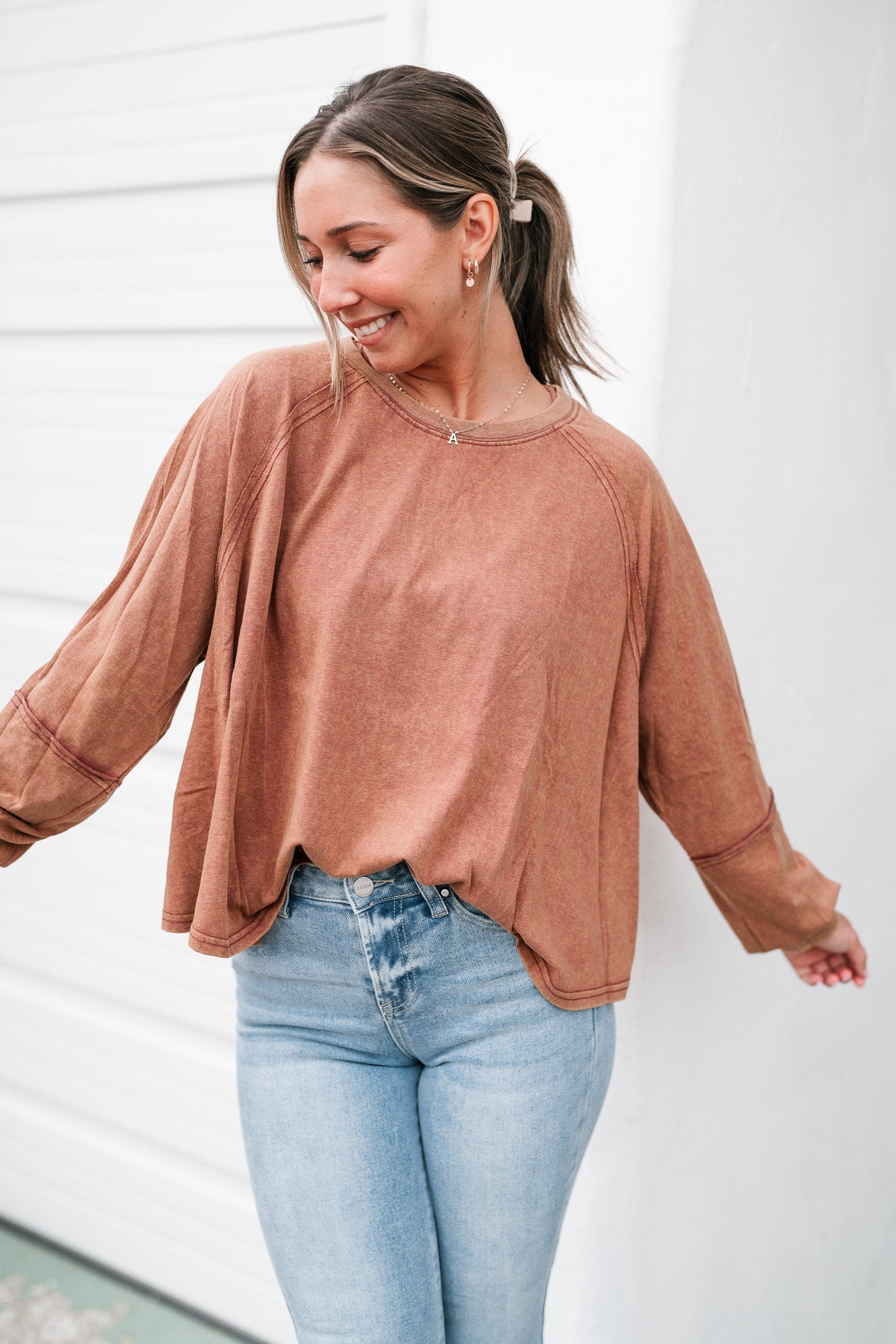 Koralyn Mineral Wash Top