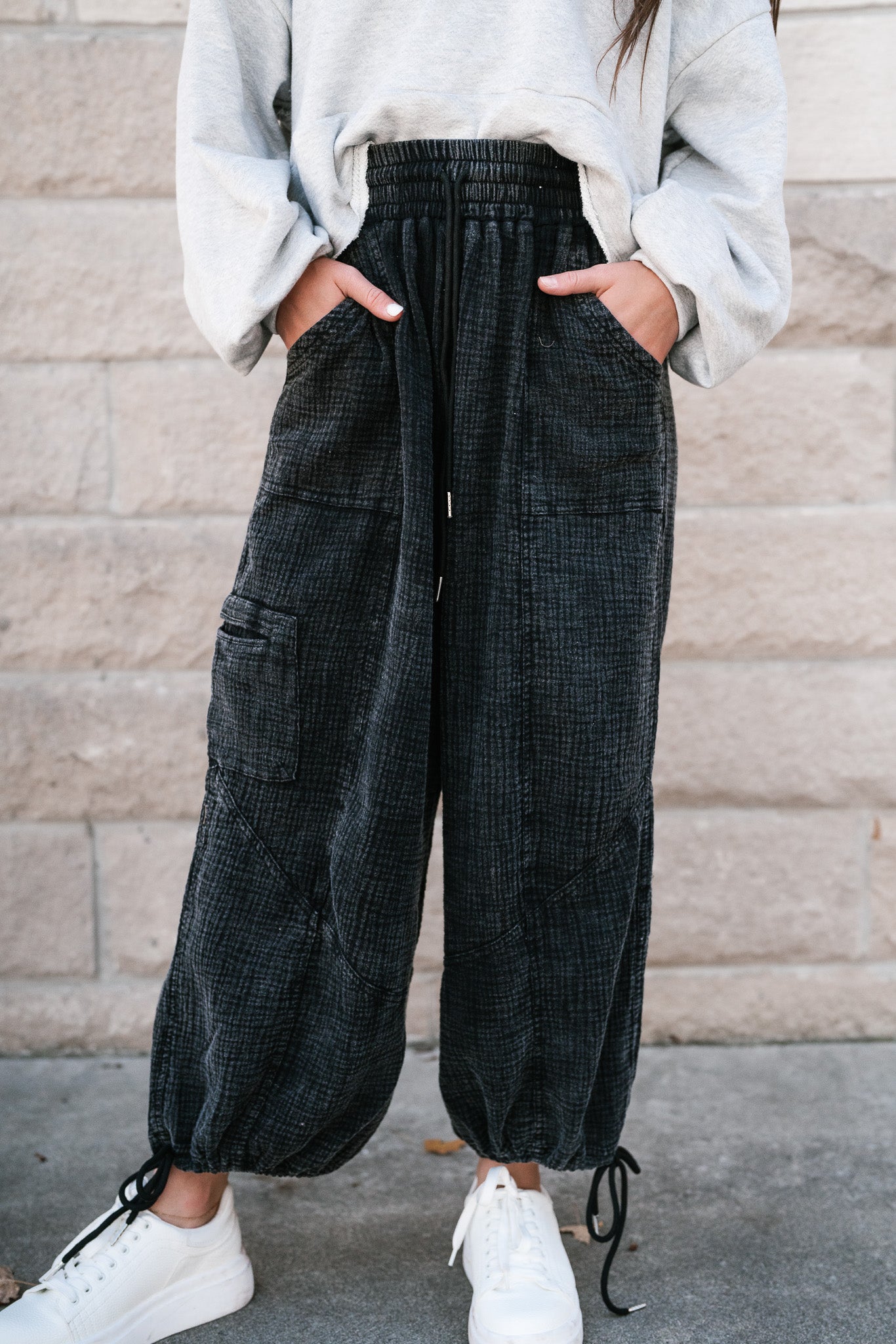 Signature Style Gauze Pant- Black