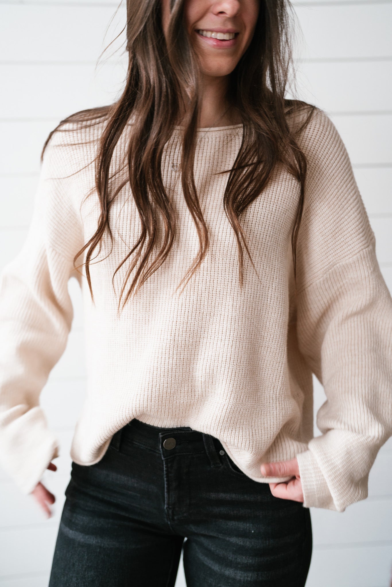 Coffee Date Sweater Top