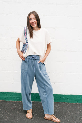 Pure Ease Relaxed Top - Ivory