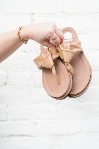 Golden Knot Sandal