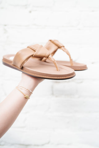Golden Knot Sandal