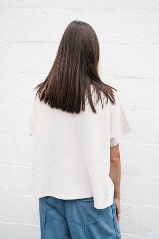 Pure Ease Relaxed Top - Ivory
