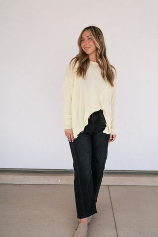 Daybreak Pocket Knit Sweater Top