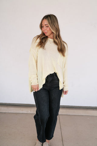 Daybreak Pocket Knit Sweater Top