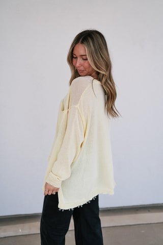 Daybreak Pocket Knit Sweater Top