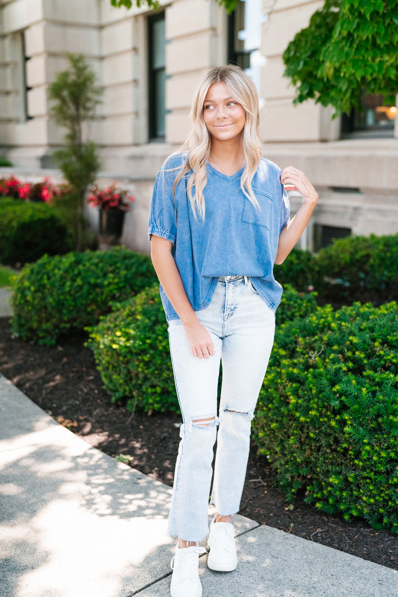 Hello Summer Short Sleeve Top