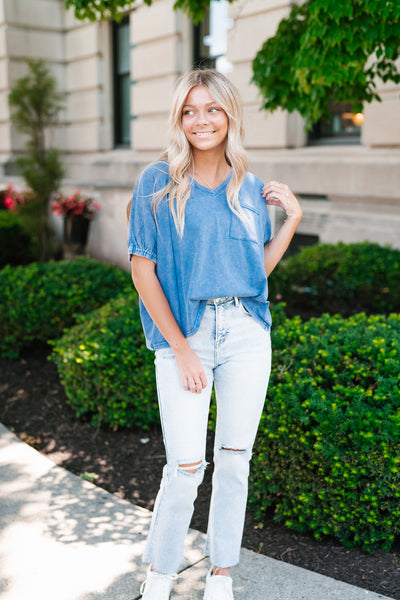 Hello Summer Short Sleeve Top