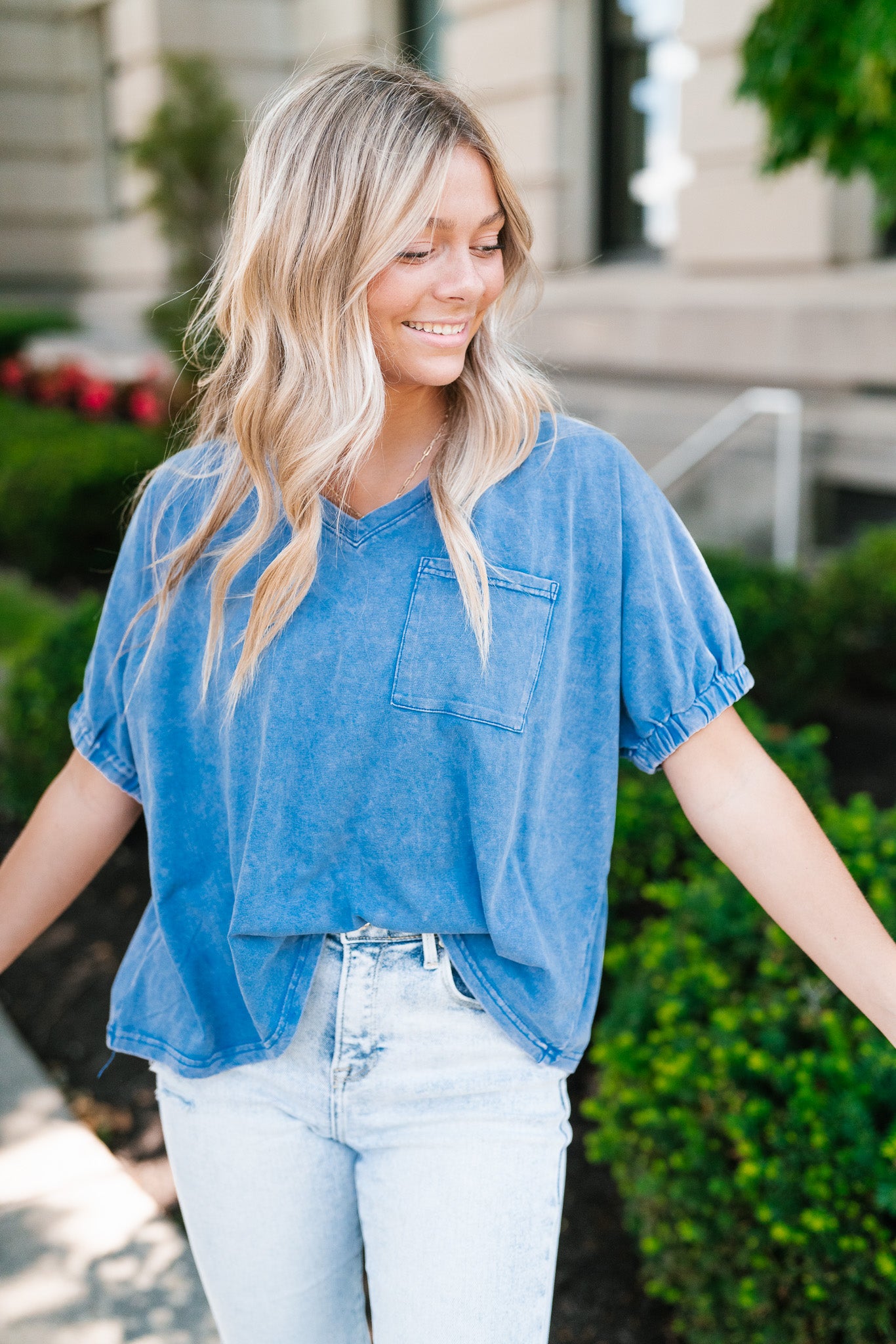 Hello Summer Short Sleeve Top