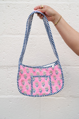 Petal Grove Patchwork - Shoulder Purse