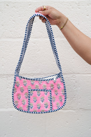 Petal Grove Patchwork - Shoulder Purse