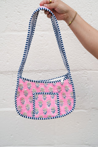 Petal Grove Patchwork - Shoulder Purse