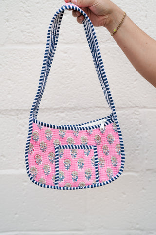 Petal Grove Patchwork - Shoulder Purse