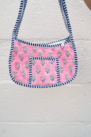 Petal Grove Patchwork - Shoulder Purse