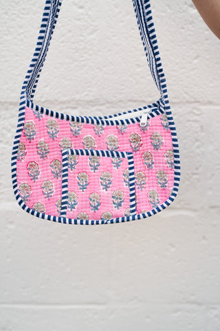 Petal Grove Patchwork - Shoulder Purse