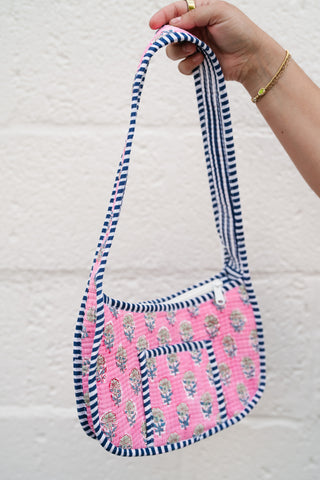 Petal Grove Patchwork - Shoulder Purse