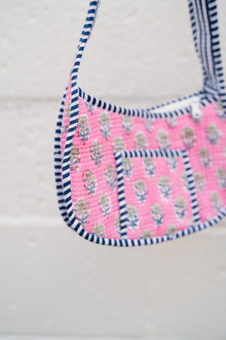 Petal Grove Patchwork - Shoulder Purse