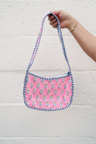 Petal Grove Patchwork - Shoulder Purse