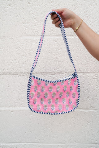 Petal Grove Patchwork - Shoulder Purse