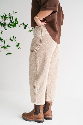 Field Notes Floral Barrel Pant