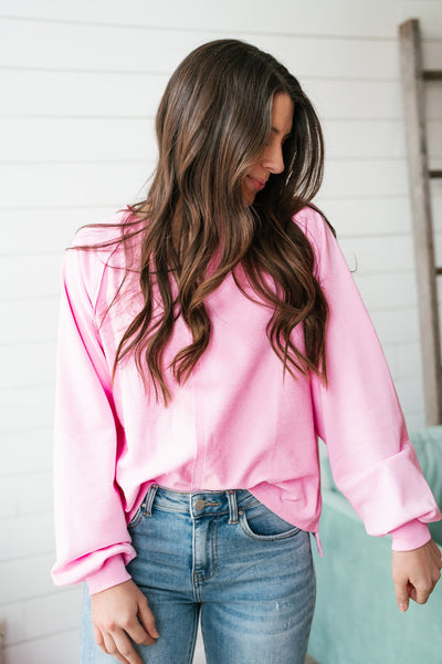 Better In Pink Long Sleeve Top