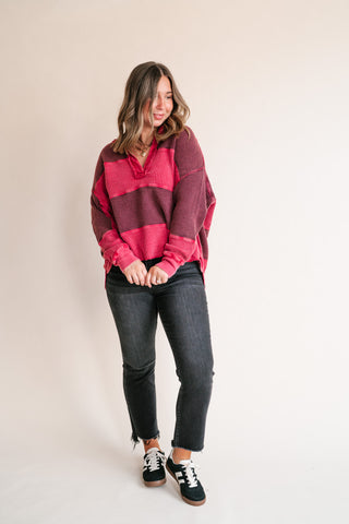 Free People One Blake Rugby Thermal