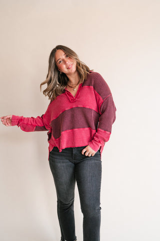 Free People One Blake Rugby Thermal