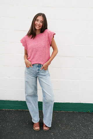 Elana Crochet Top