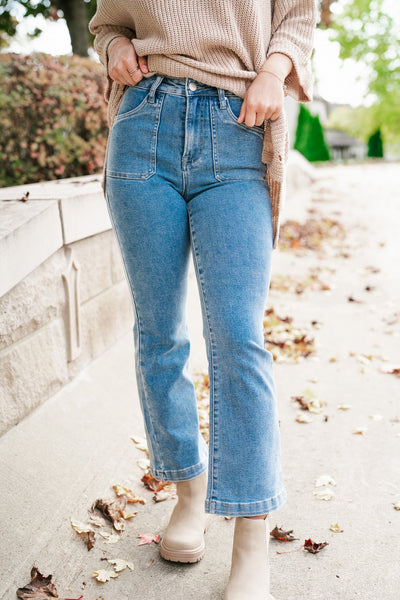 Risen Cleo High Rise Jeans