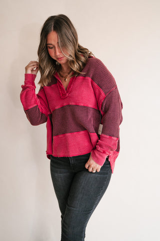 Free People One Blake Rugby Thermal
