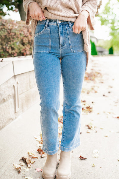Risen Cleo High Rise Jeans