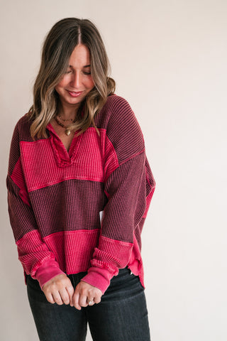 Free People One Blake Rugby Thermal
