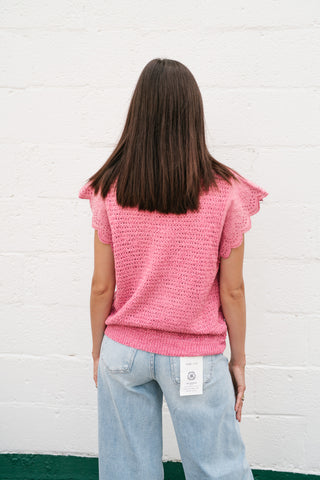 Elana Crochet Top