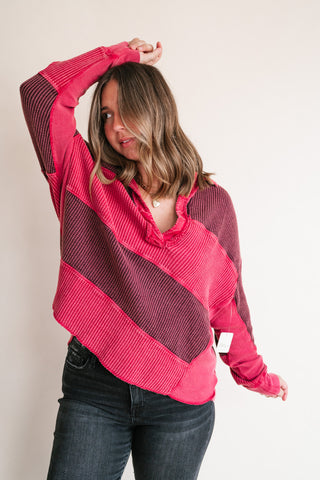 Free People One Blake Rugby Thermal